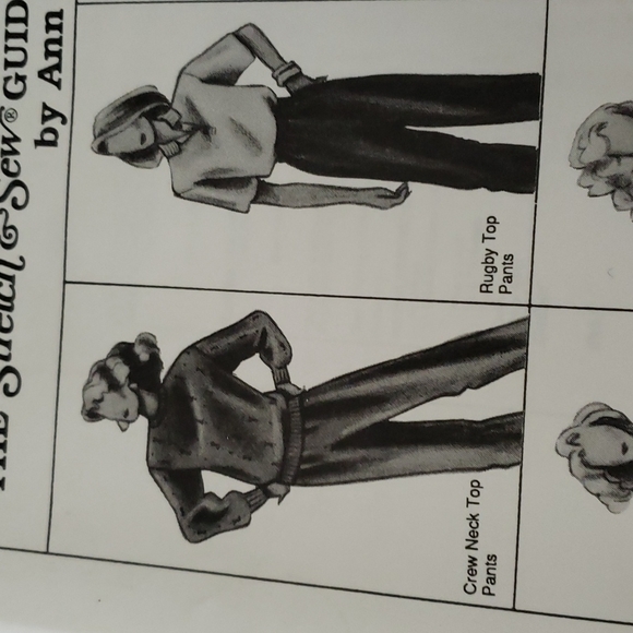 Vintage Stretch snd Sew Master Pattern 14 wardrobe pcs used - Picture 4 of 10